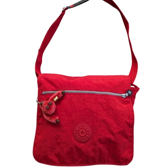 🌹 Kipling Madhouse Expandable Messenger Bag - Picture 1 of 15